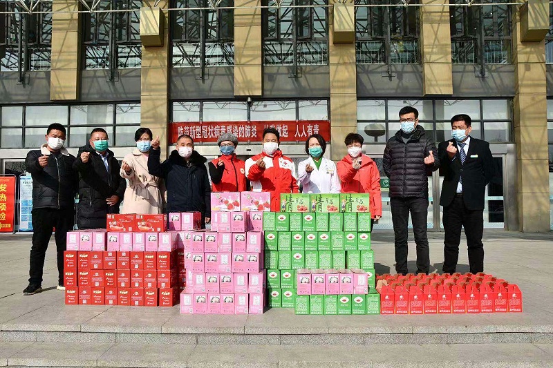 艳九天捐赠抗疫情
